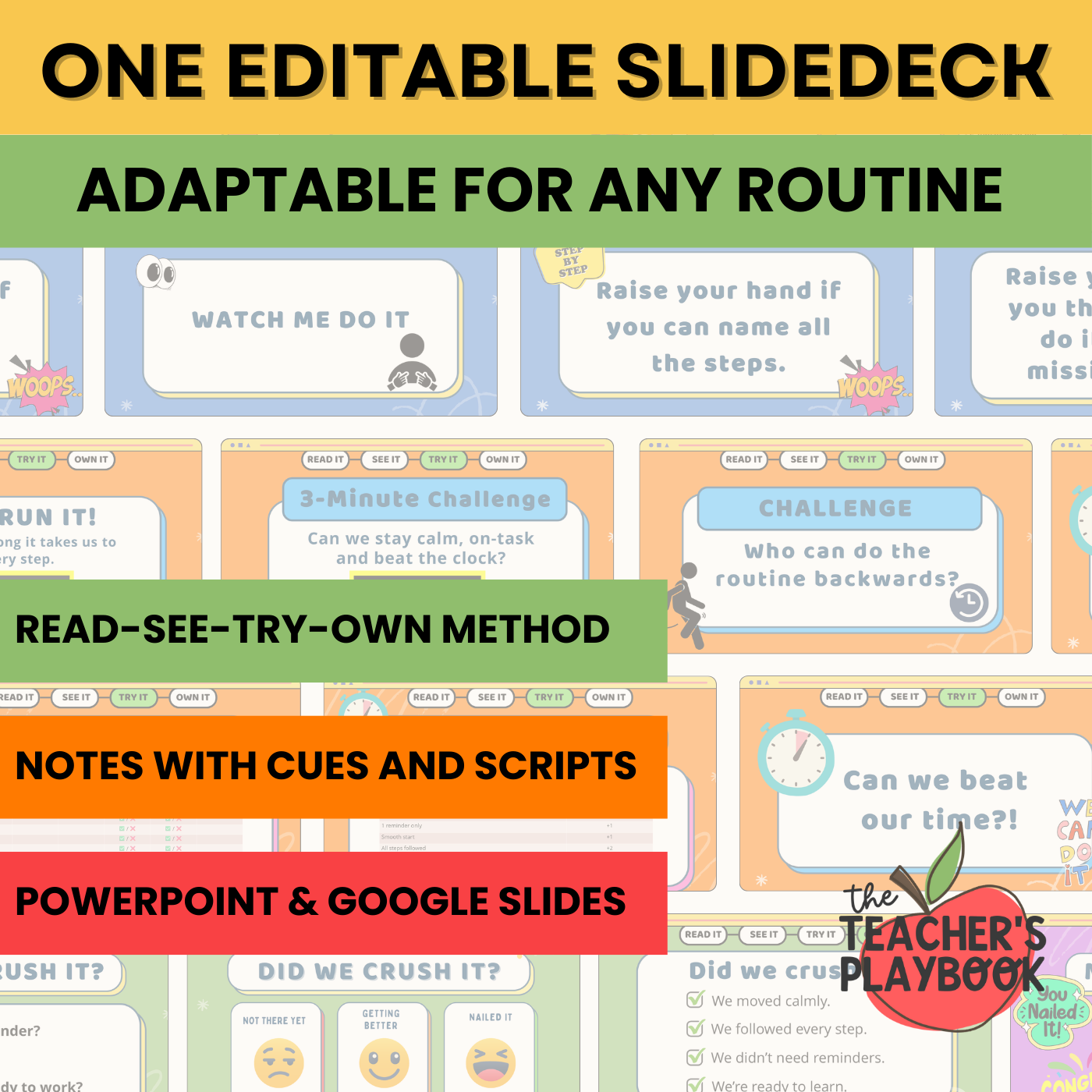 Classroom Routine Toolkit - Upper Elementary