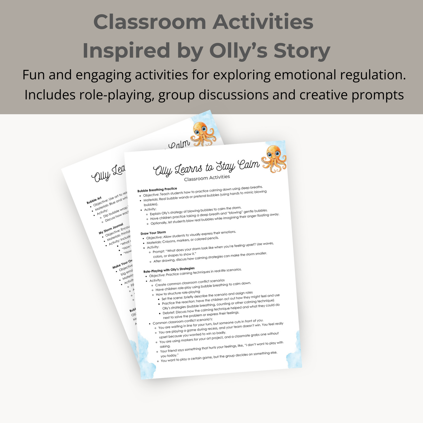 Calming the Storm - Mindfulness and Emotional Regulation for Kids - Grades K-3