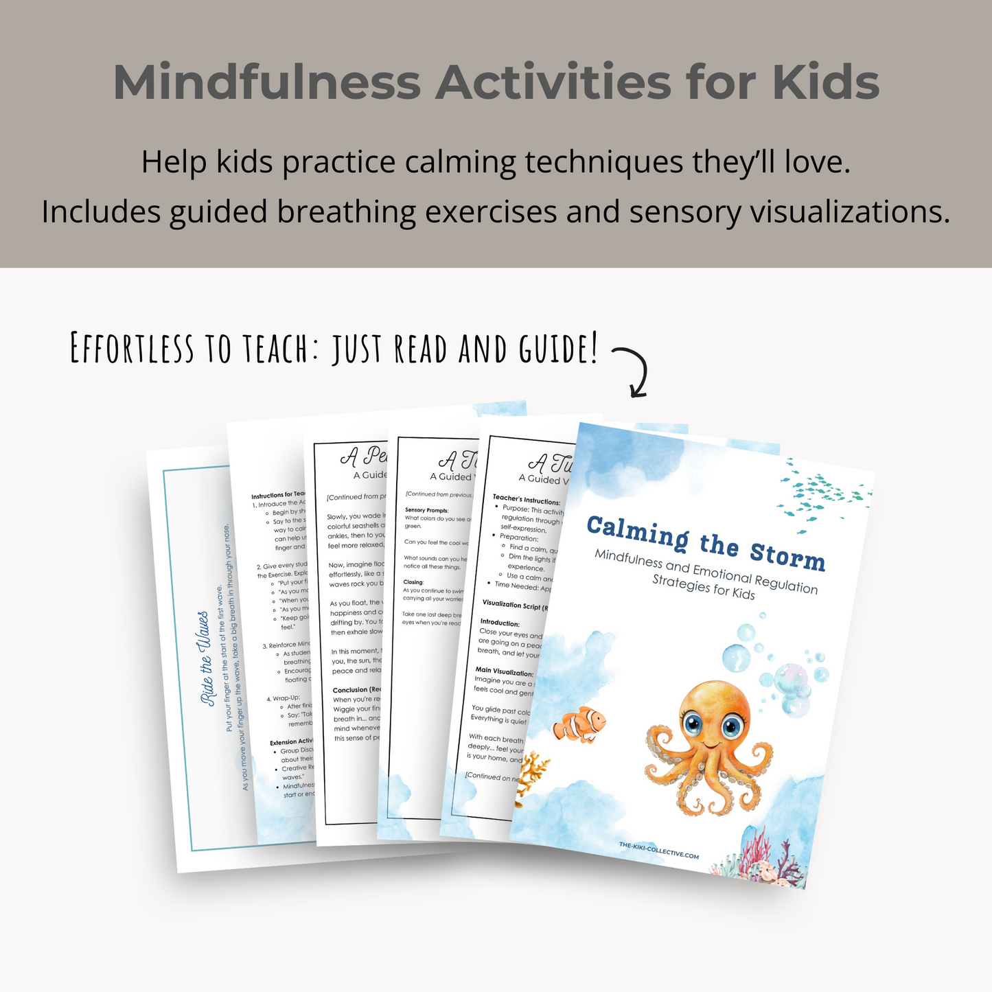 Calming the Storm - Mindfulness and Emotional Regulation for Kids - Grades K-3
