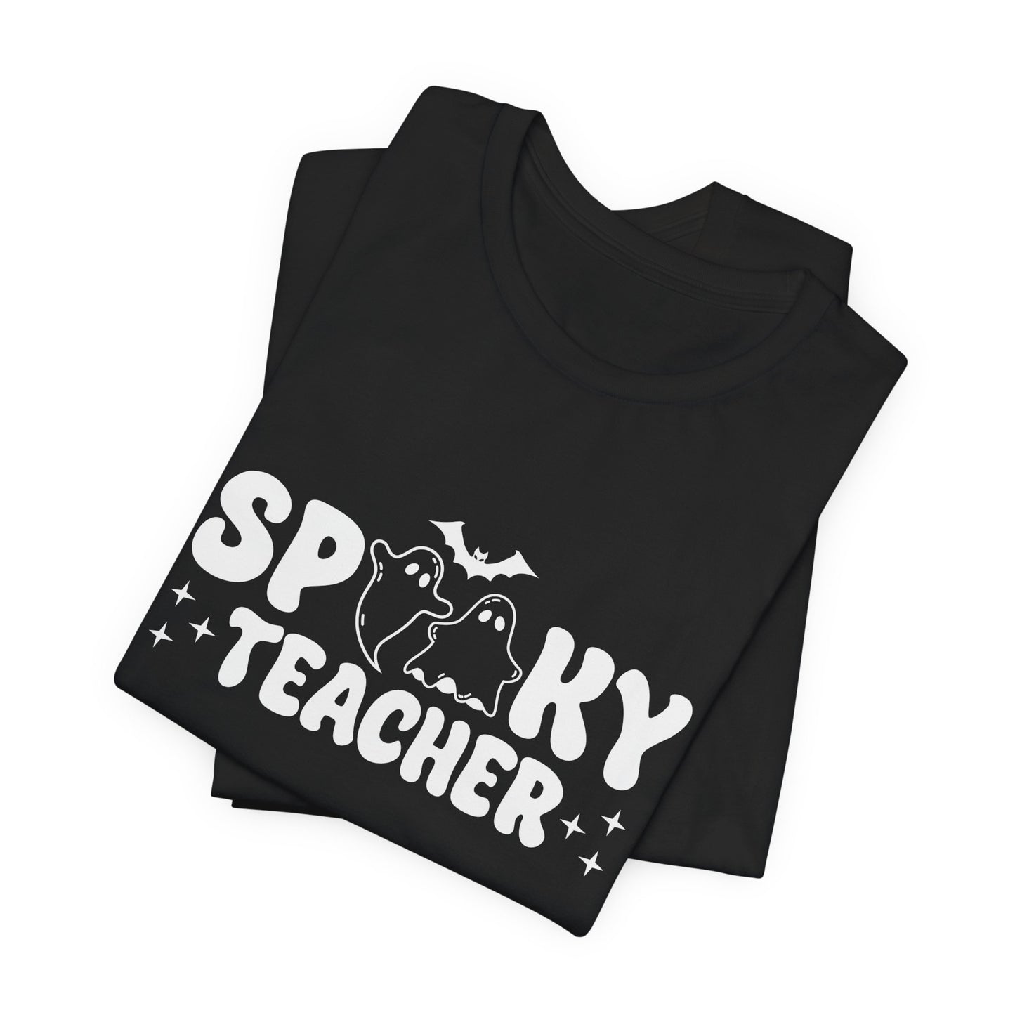Spooky Teacher Tee, Unisex Halloween Shirt, Autumn Fashion, Teacher Appreciation Gift, Cute Classroom Apparel, Fun Fall Shirt