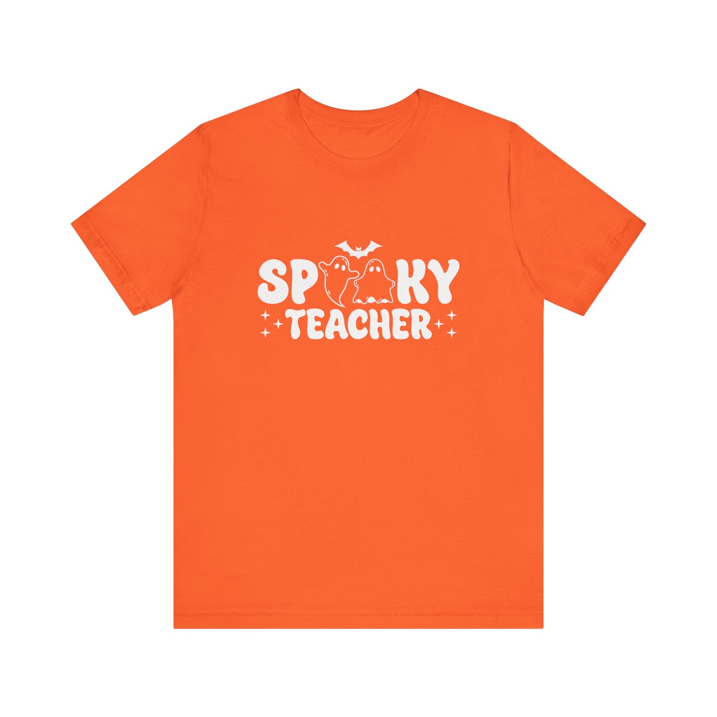 Spooky Teacher Tee, Unisex Halloween Shirt, Autumn Fashion, Teacher Appreciation Gift, Cute Classroom Apparel, Fun Fall Shirt