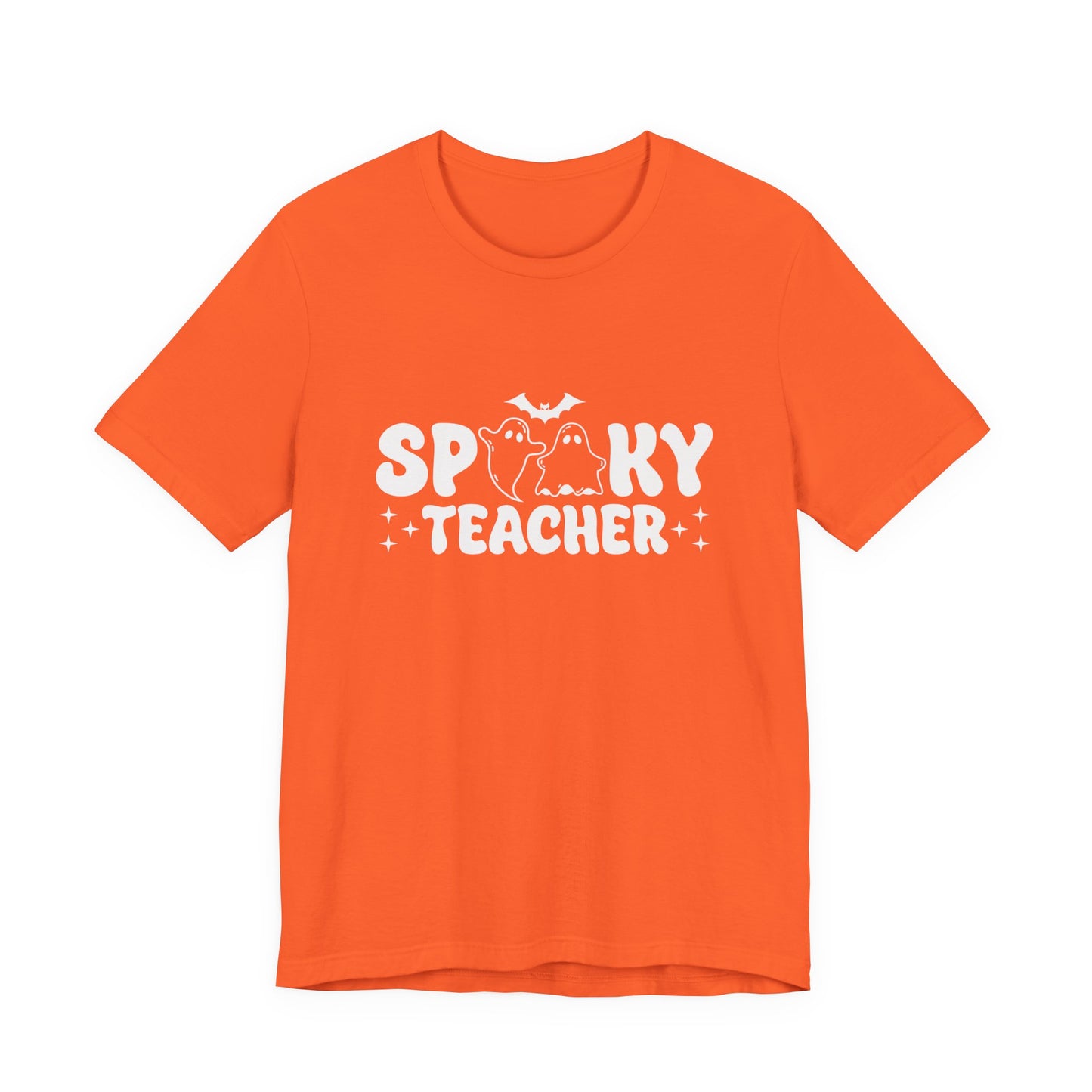 Spooky Teacher Tee, Unisex Halloween Shirt, Autumn Fashion, Teacher Appreciation Gift, Cute Classroom Apparel, Fun Fall Shirt