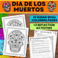 Day of the Dead Sugar Skull Coloring & Reflection Activities (Grades 3–5)