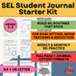 SEL Student Journal Starter Kit for Grades 3-5