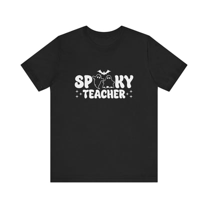Spooky Teacher Tee, Unisex Halloween Shirt, Autumn Fashion, Teacher Appreciation Gift, Cute Classroom Apparel, Fun Fall Shirt