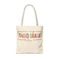 Personalized Third Grade Tote Bag, Back to School Gift, Teacher Appreciation Gift, Eco-Friendly Shopping Bag, Classroom Essentials
