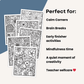 Free Floral Coloring Pages – 30 Mindfulness & Early Finisher Printables