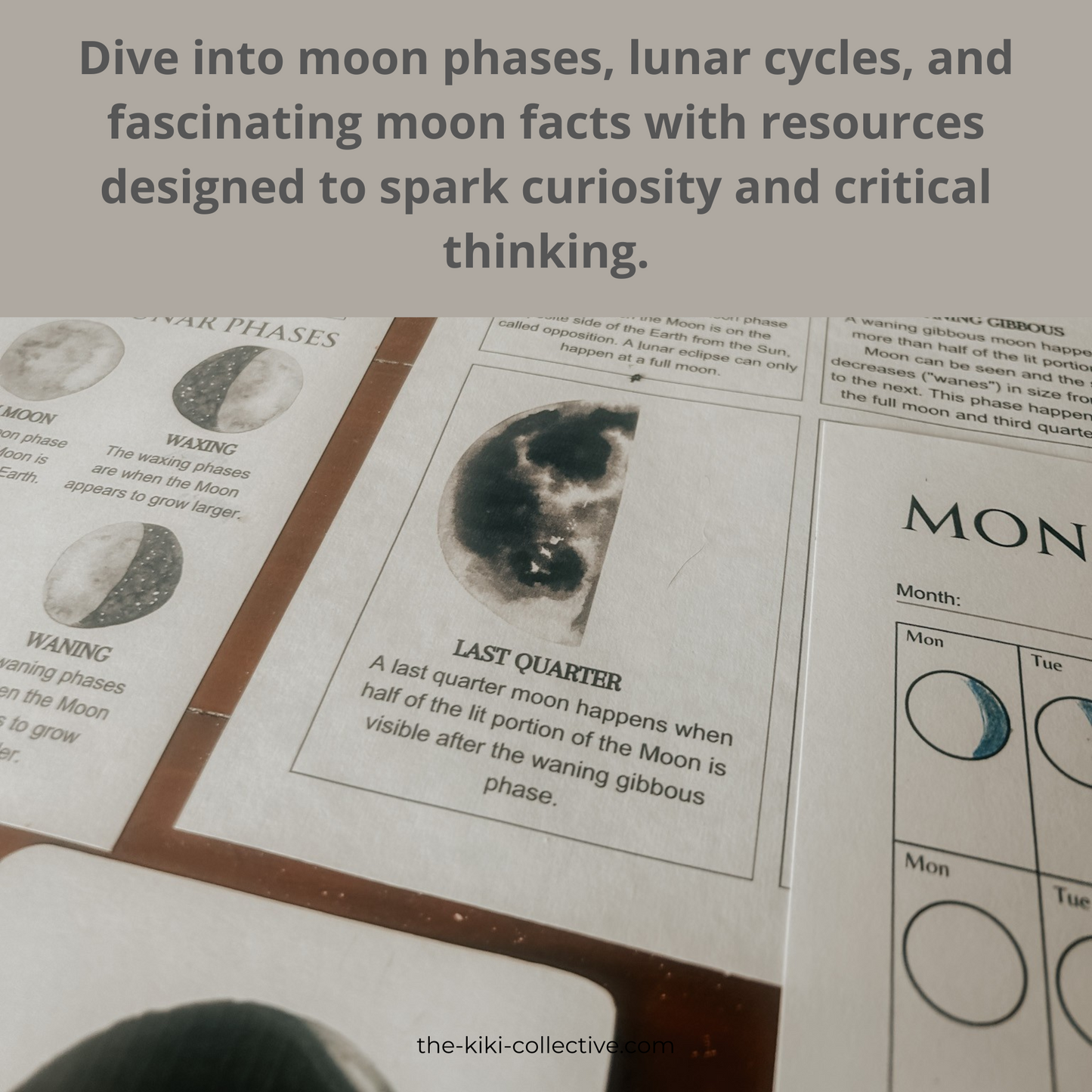 Moon Study & Activity Pack