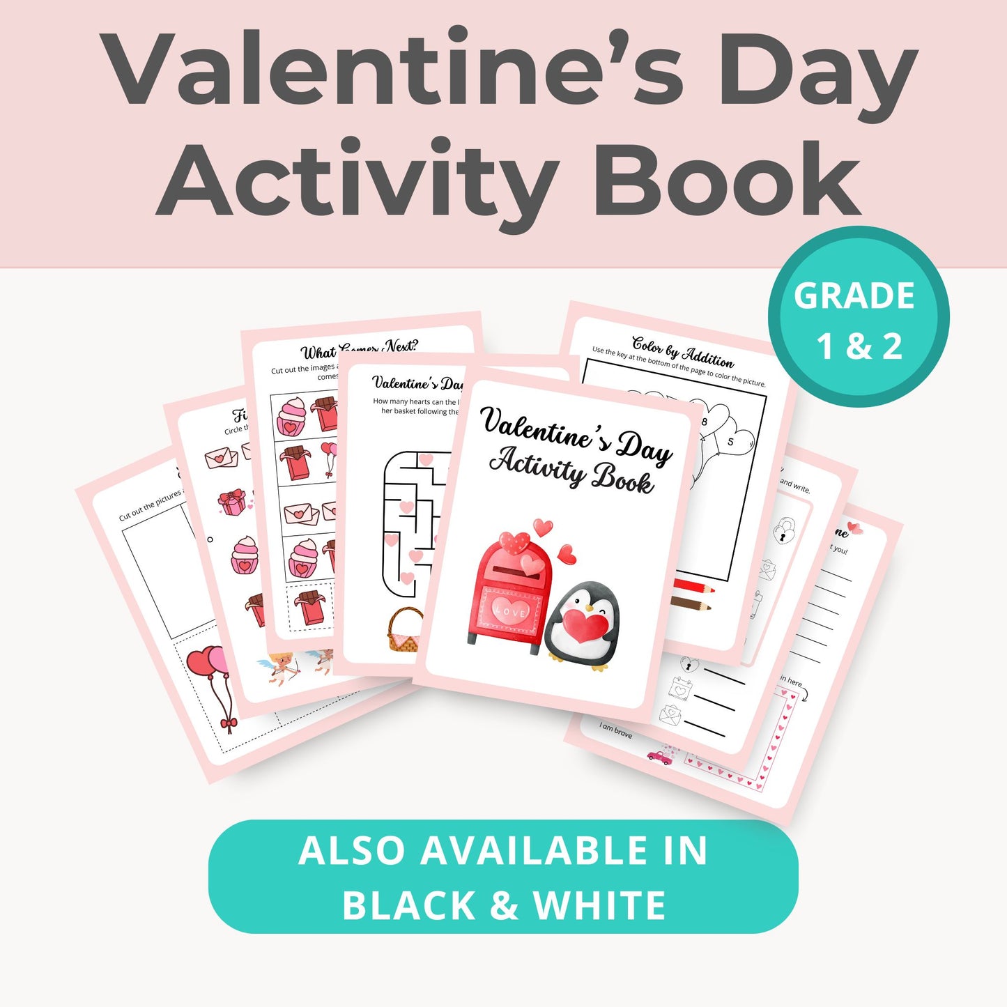 Valentine's Day Activity Book