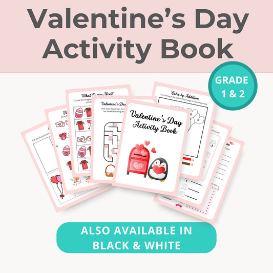 Valentine's Day Activity Book