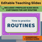 Classroom Routine Toolkit - Upper Elementary